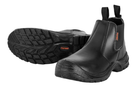 Pioneer Safety Commander Black Steel Toe Chelsea Boot