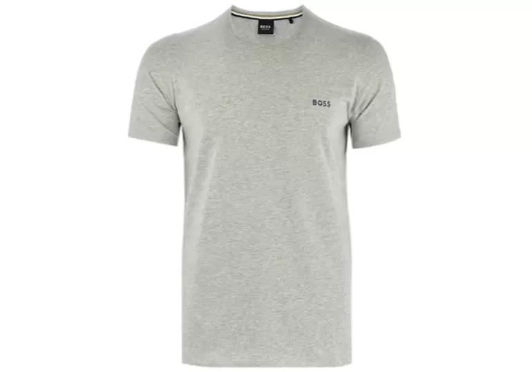 Hugo Boss Mens Short Sleeve Tee Grey Mel