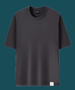 Everest Premium 310G 100% Cotton Short Sleeve Tee Grey