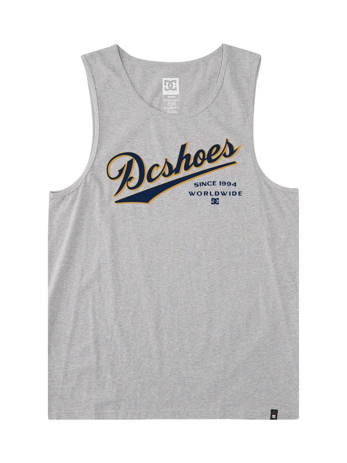 Dc Mens Classic Vest Grey Heather