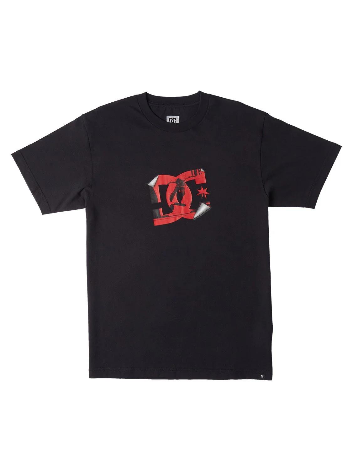 Dc Mens Peel It Photo Hss Short Sleeve Tee Black