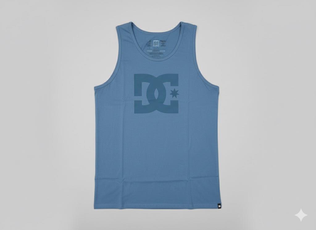 Dc Mens Star Tank Dark Denim