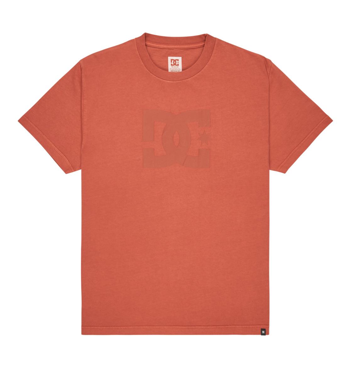 Dc Mens Star Short Sleeve Tee Picante