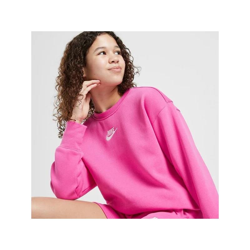 Nike Girls Long Sleeve Sweater Cerise