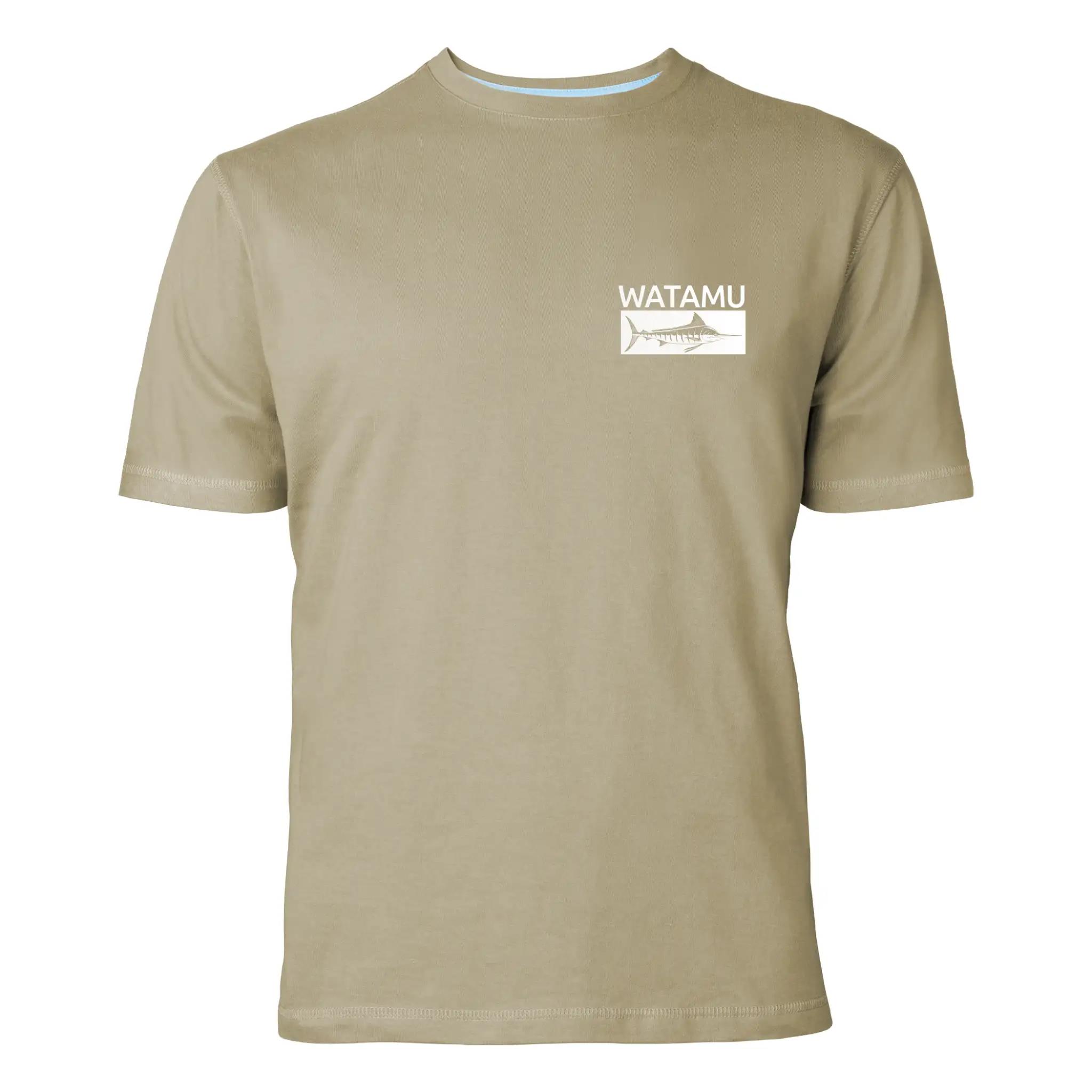 Watamu Mens Hooked Short Sleeve Tee Khaki