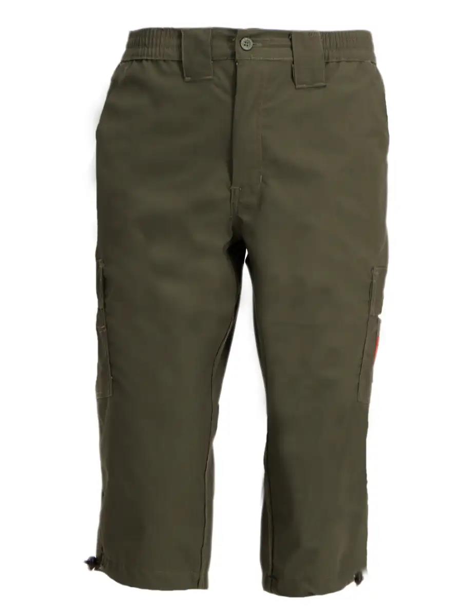Sniper Mens Flex Trail 3/4 Cargo Shorts Olive