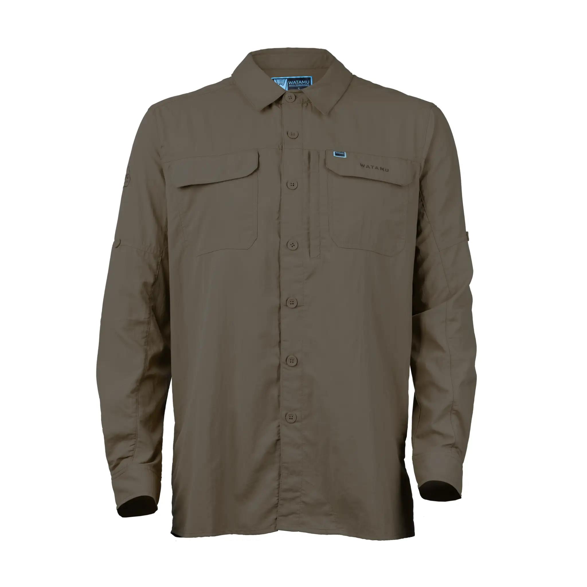 Watamu Mens Pemba Shirt Putty