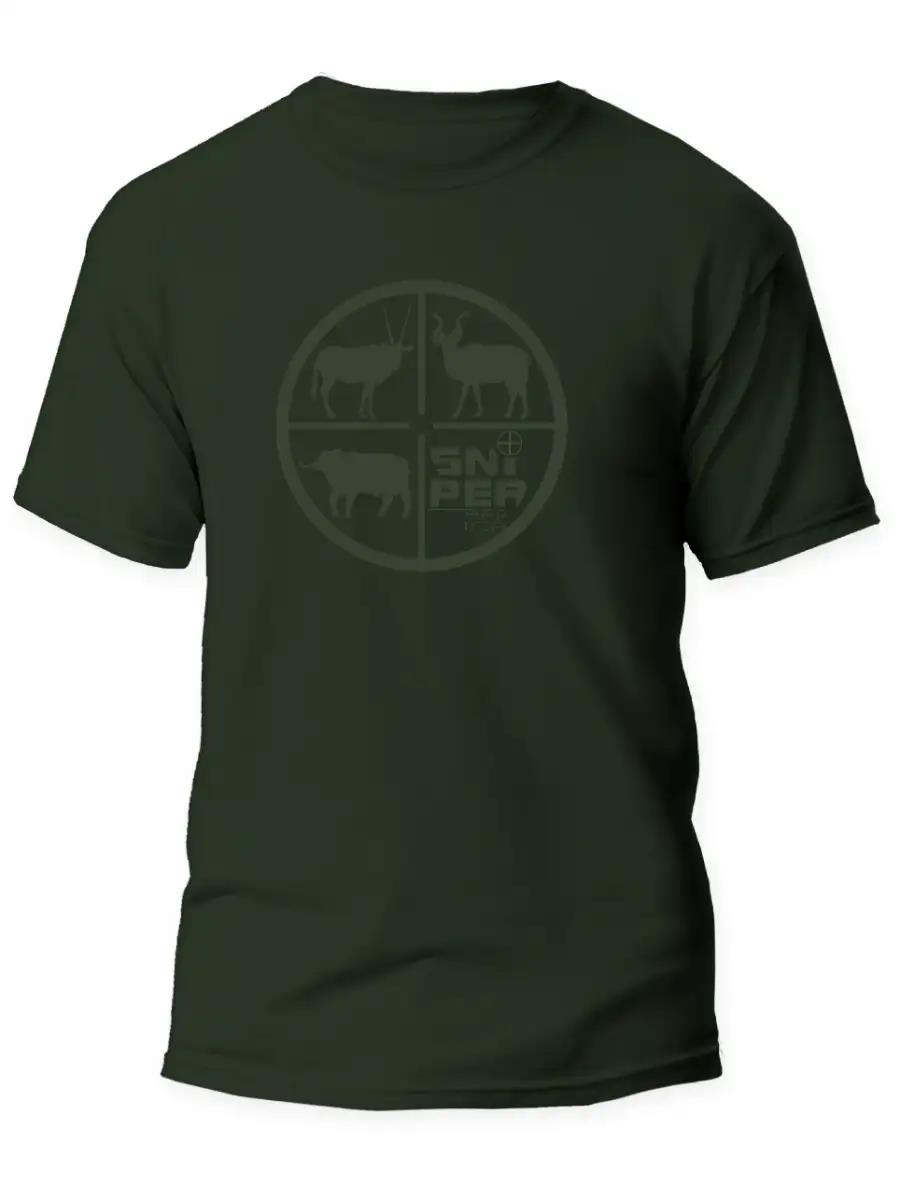 Sniper Boys Retical Short Sleeve Tee Olive