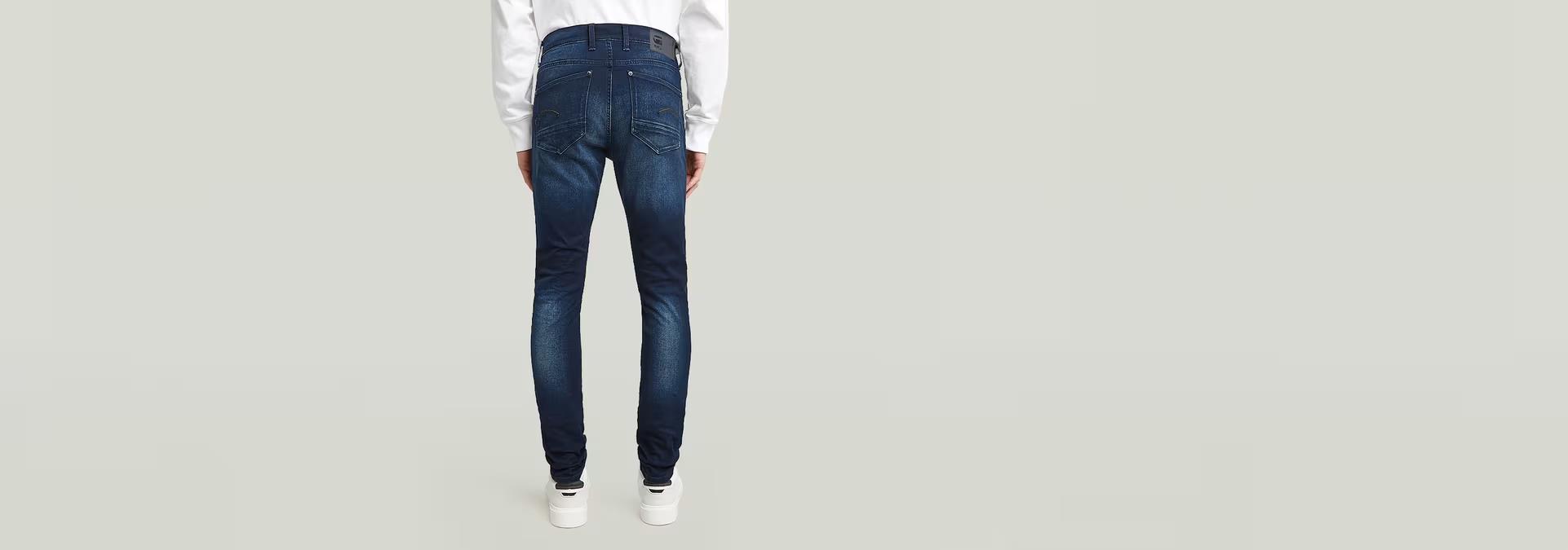 G Star Mens Reven Skinny Jeans Dark Aged