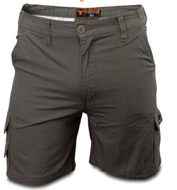 Wildebees Mens Semi Elasticated Walk Short Olive