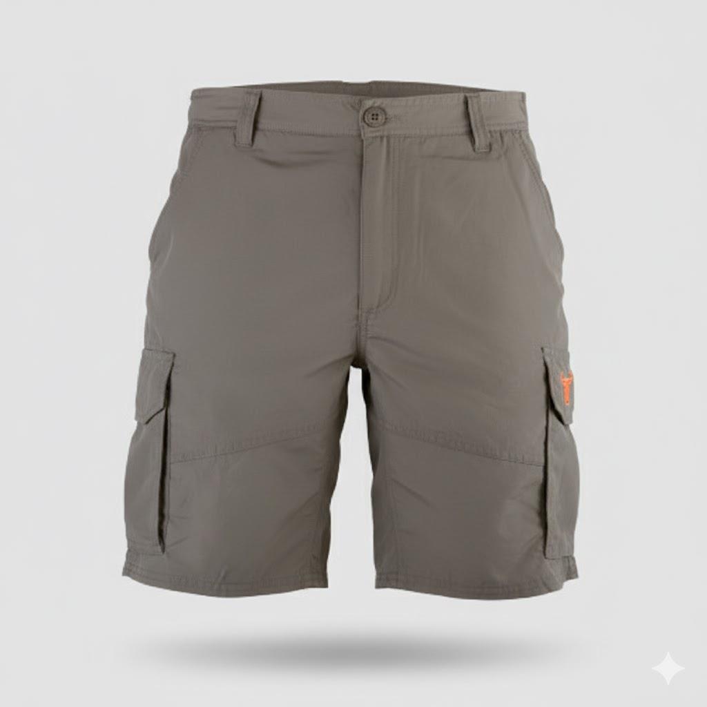 Wildebees Mens Quick Dry 22Cm Tech Short Olive