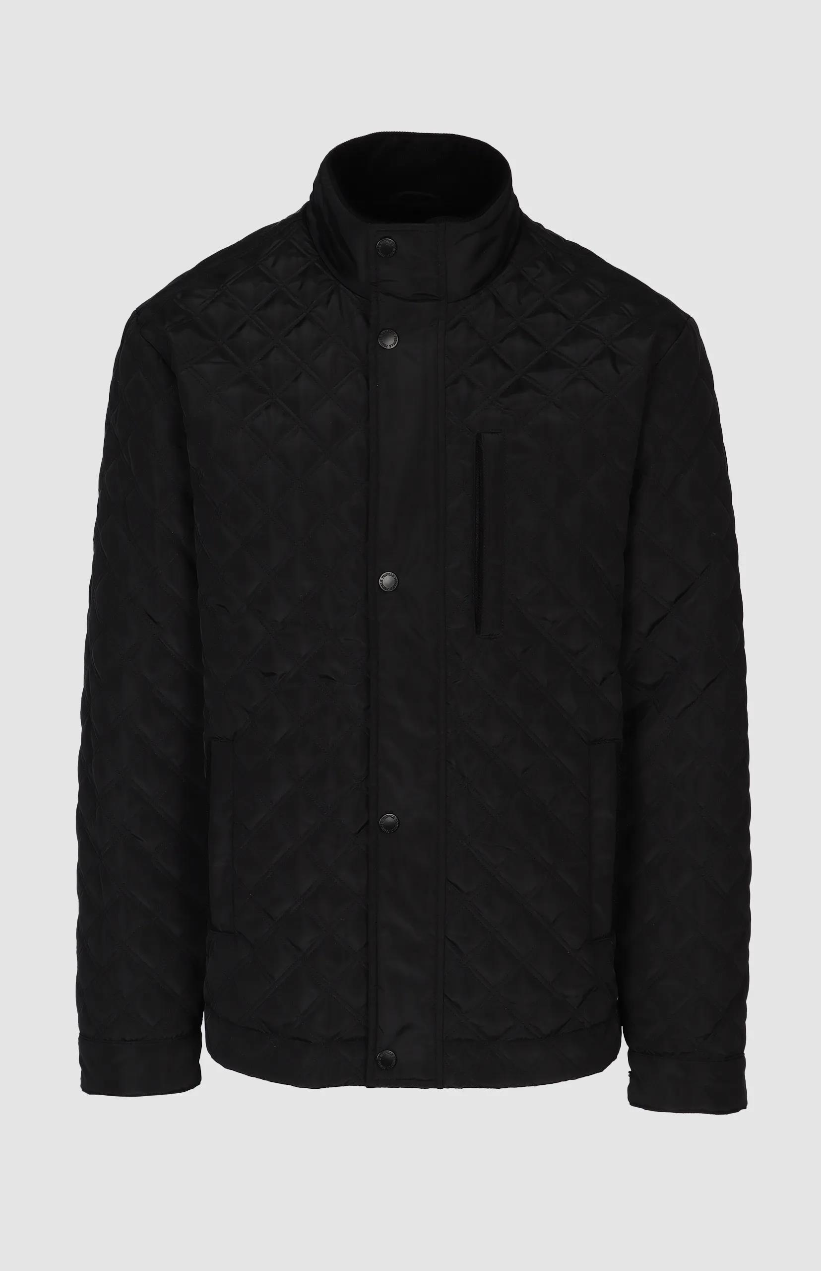 Pringle Mens Richard Quiltd Jacket Black