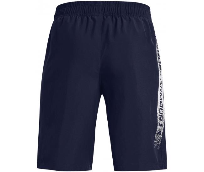 Under Armour Boys Woven Graphic Shorts 411 Academy