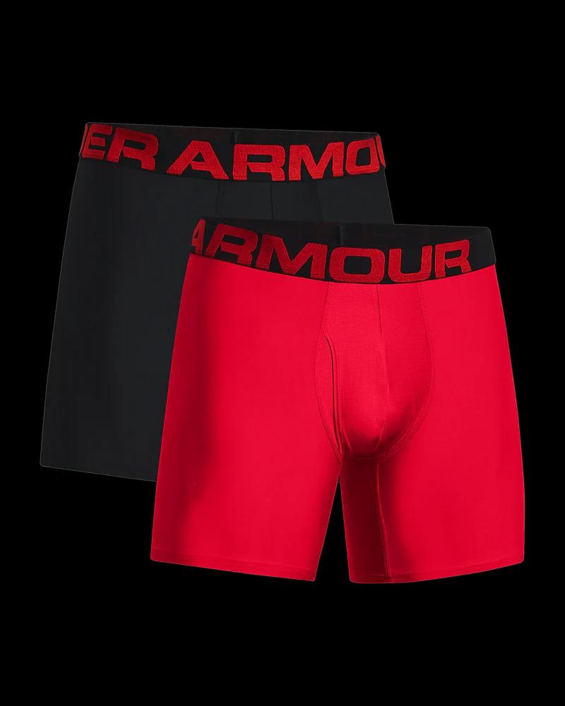Under Armour Mens Ua Tech 3″ Boxerjock 2 Pack 600 Multi