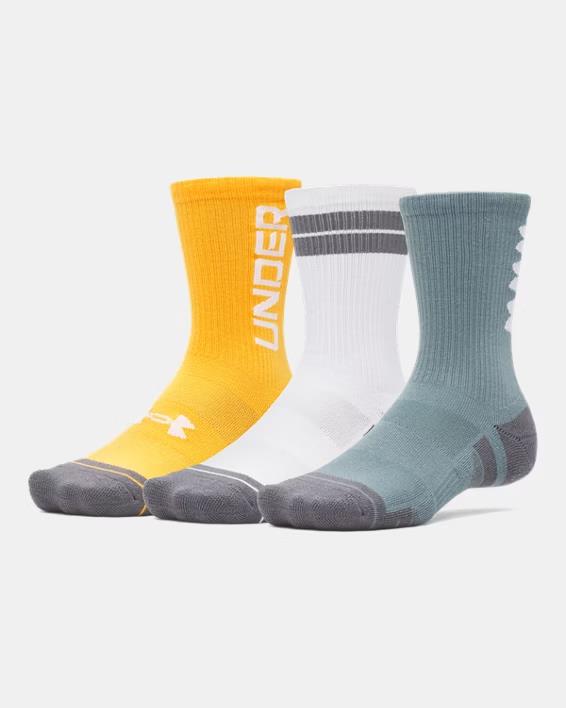 Under Armour Perf Tech Nov 3 Pack Crew Socks 587 Multi