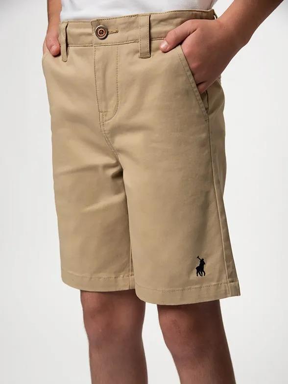 Polo Boys Andrew Chino Shorts Stone