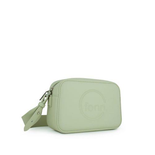 Fenn Pastel Green Silver Crossbody Bag