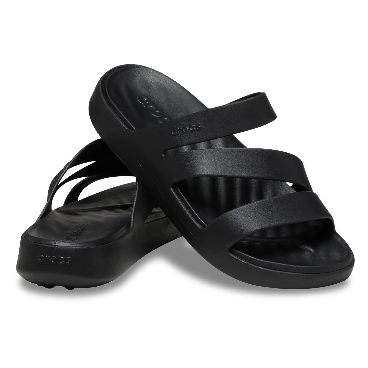Crocs Womens Getaway Strappy Sandal Black