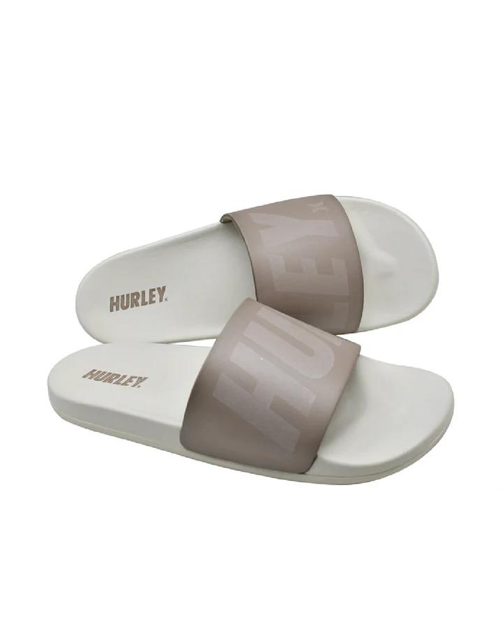 Hurley Mens Fastlane Slide Sandal H010 Bone