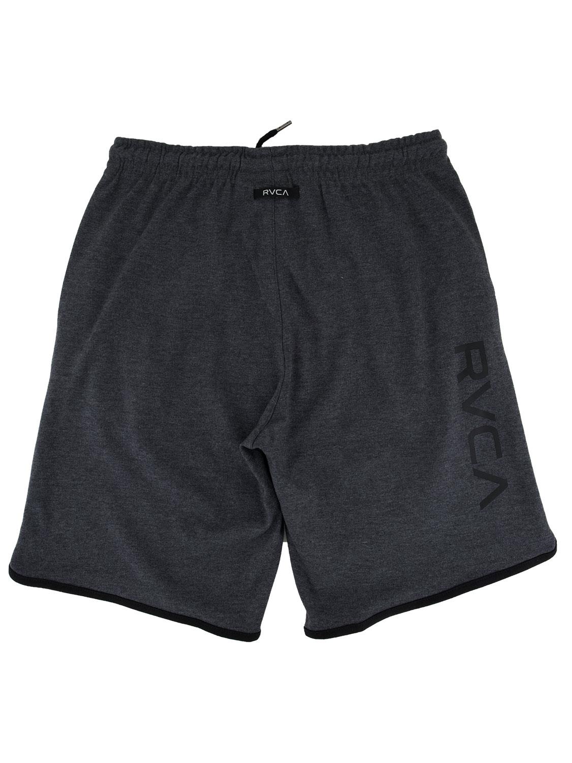 Rvca Mens Sport V Shorts Smokey Grey Heather