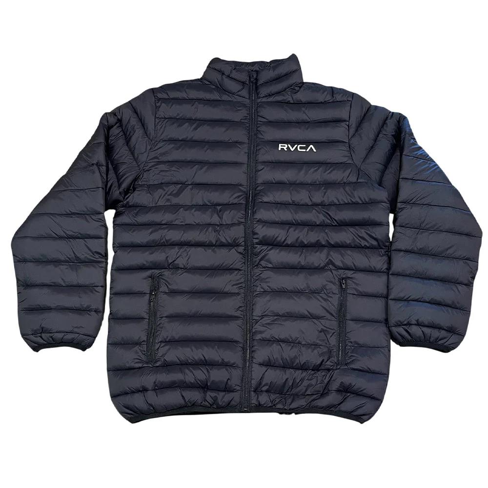 Rvca Va Full Zip Puffer Jacket Black