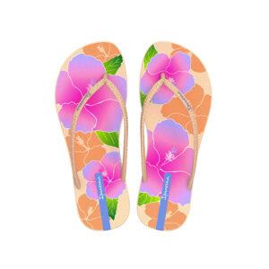 Ipanema Womens Praiana Sandal Beige Orange