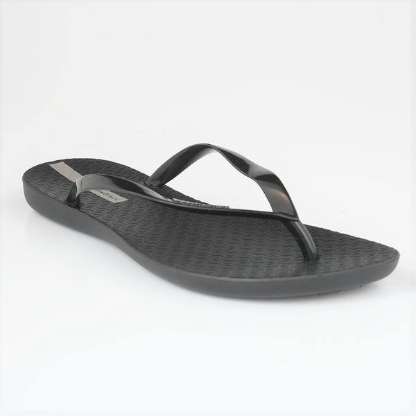 Ipanema Womens Wave Black Patente 2