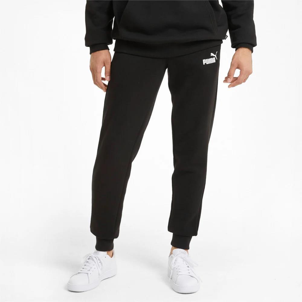 Puma Mens Ess Slim Pants Tr M  Black