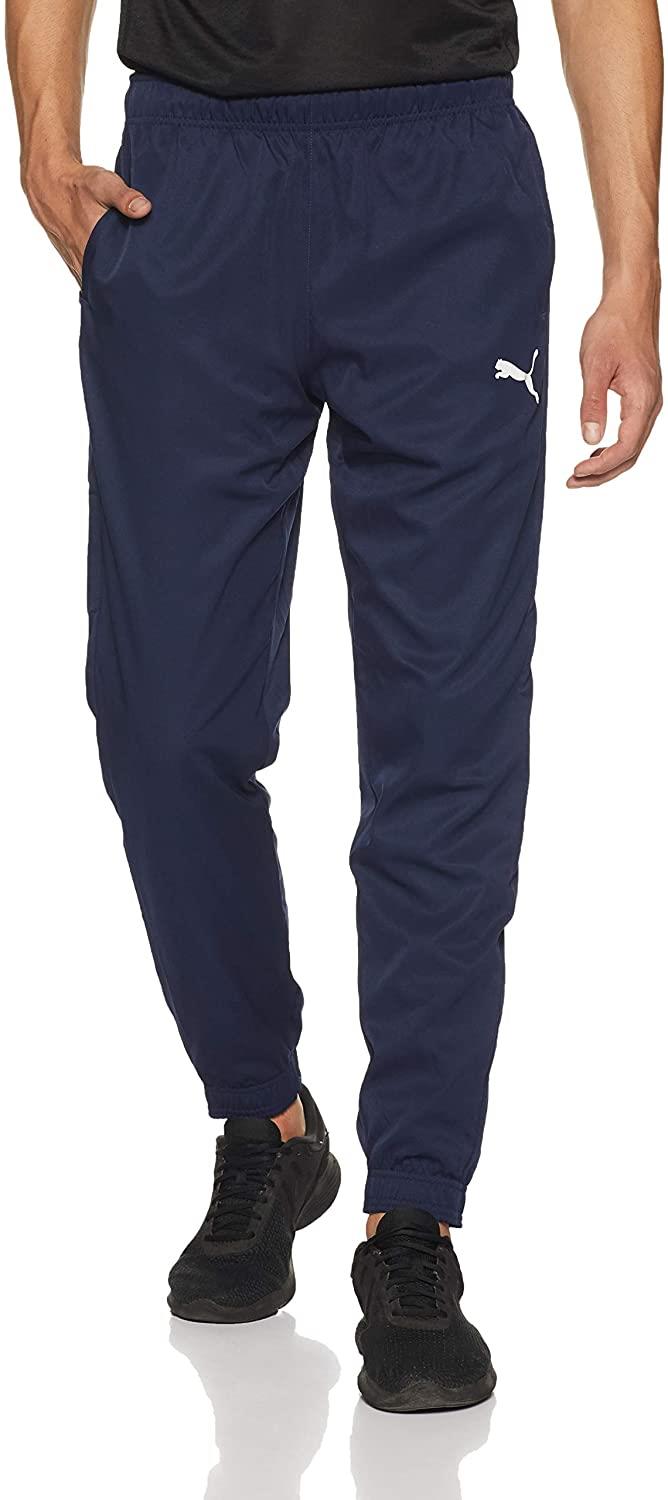 Puma Mens Woven Track Pants Peacoat                                                         >137-130