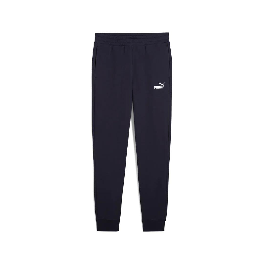 Puma Mens Ess No 1 Logo Slim Sweatpants New Navy