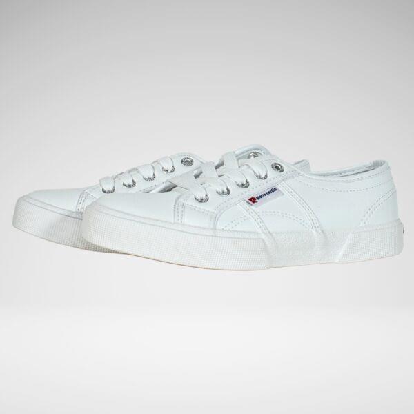 Pierre Cardin Womens Calais Leather 03170 Sneaker White Mono
