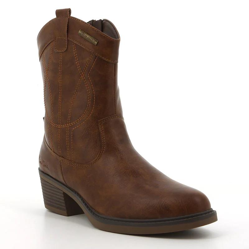 Pierre Cardin Womens Dallas Boot Brown
