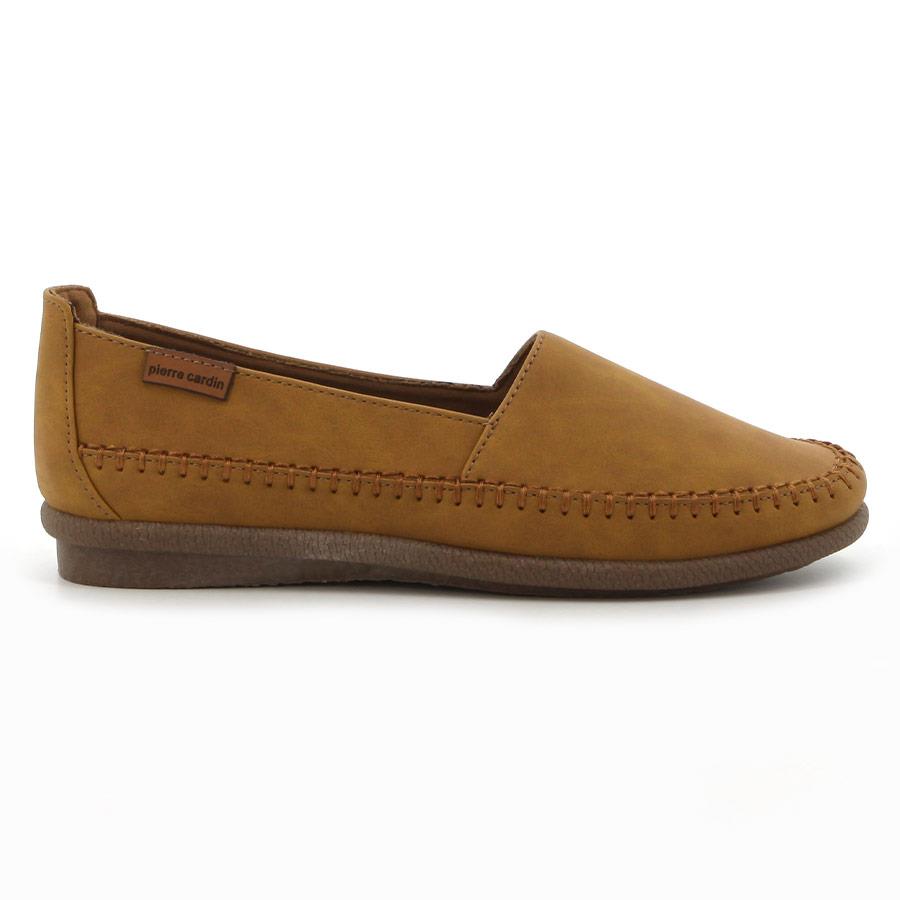 Pierre Cardin Womens Riviera 15 Casual Slip On Shoe Camel