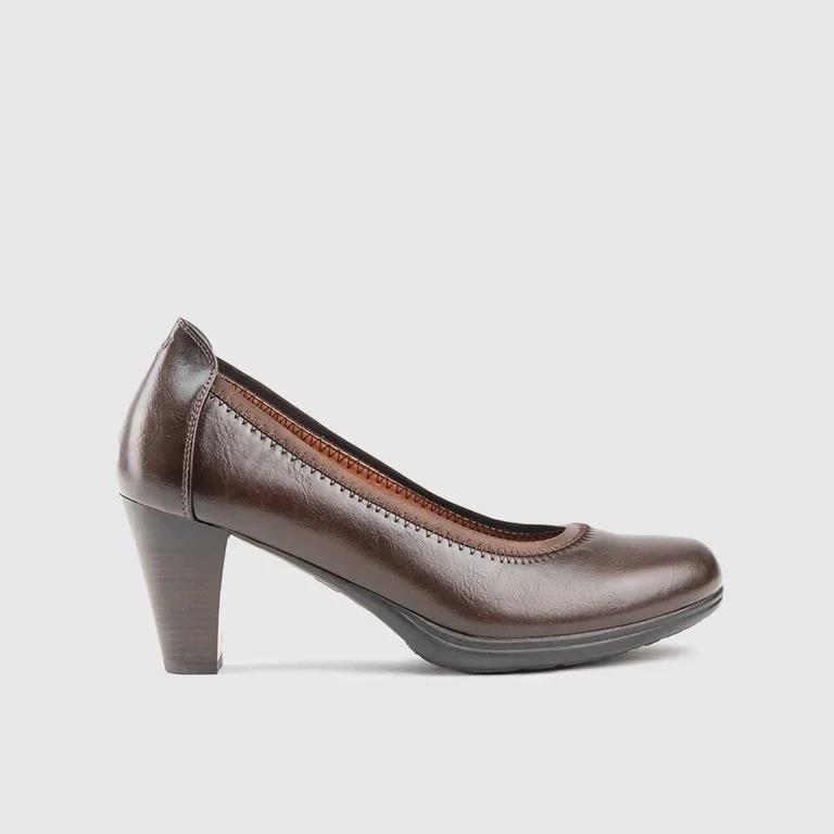 Pierre Cardin Womens Marion 1 Heel Brown
