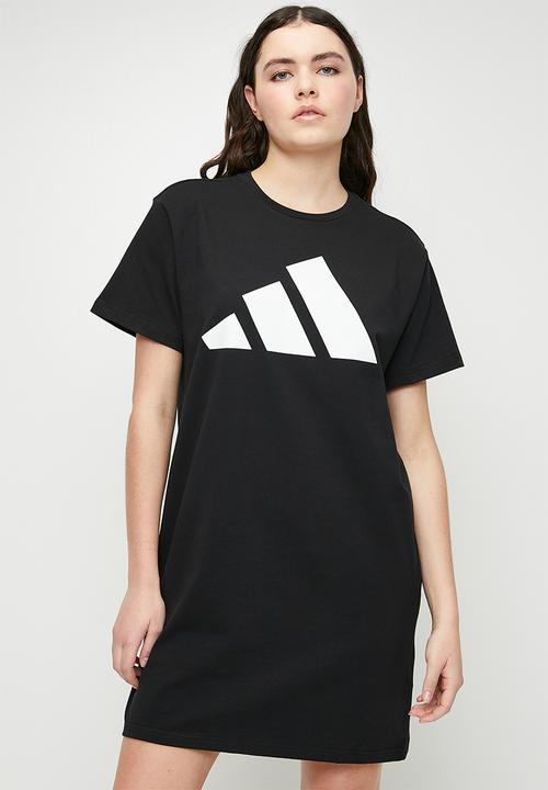 Adidas Womens Bos Logo T Dress Black