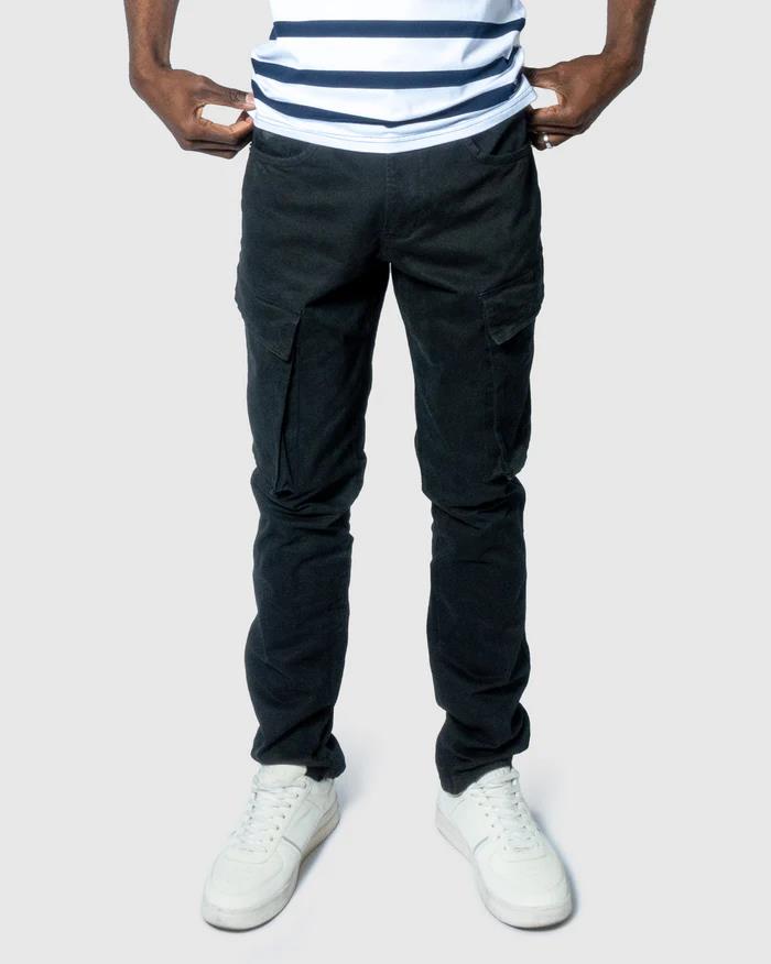 Soviet Mens Lotto Cargo Pants Black