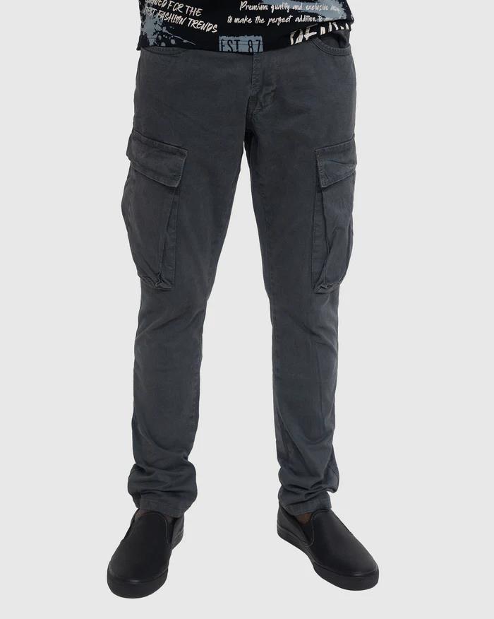Soviet Mens Lotto Cargo Pants Anthracite