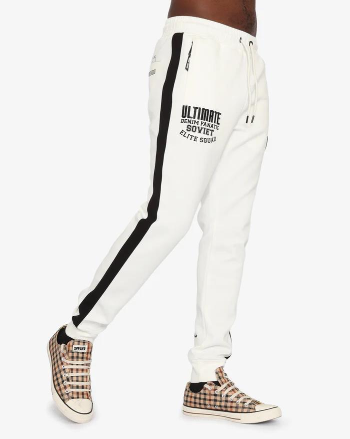 Soviet Mens Zach Trackpants Coconut