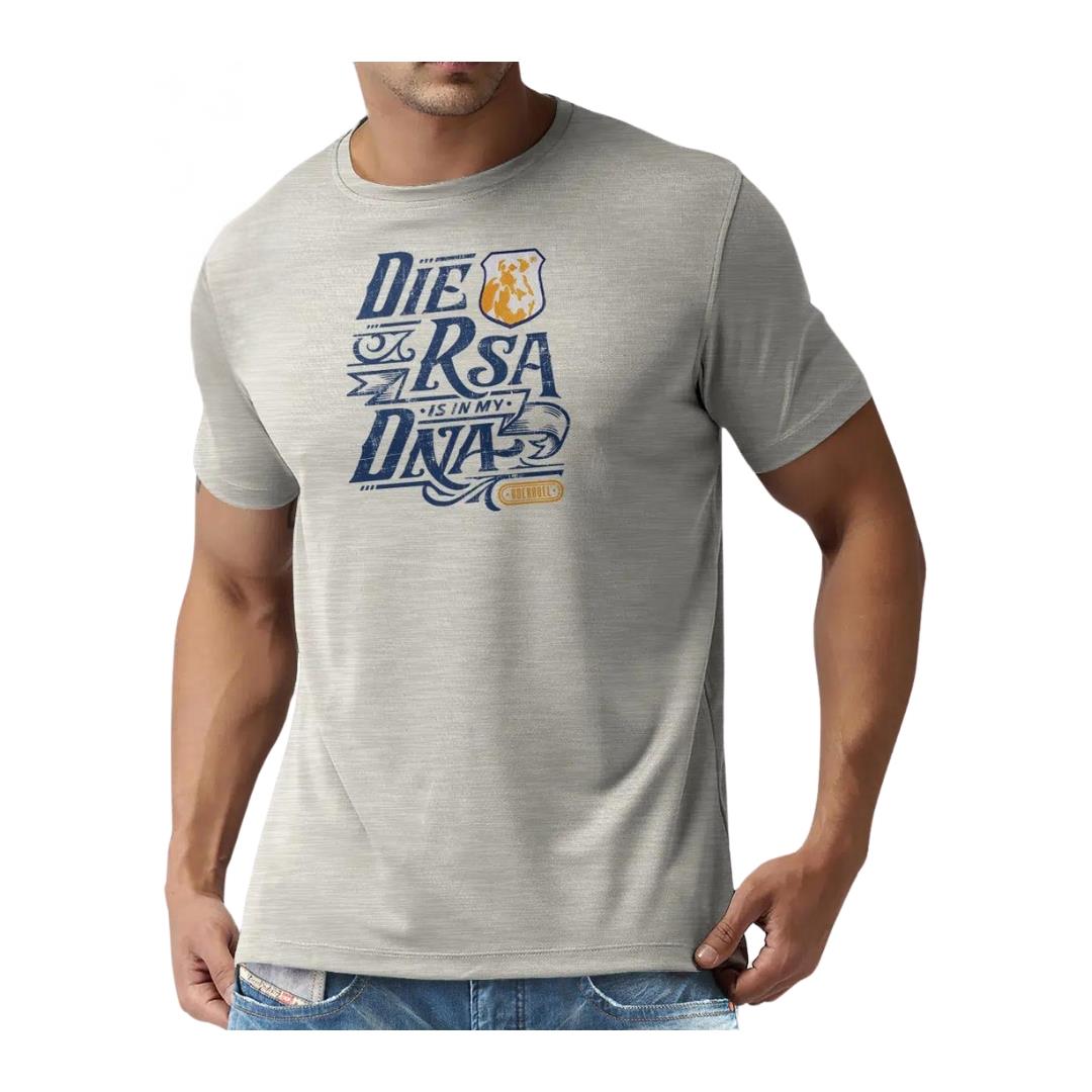Boerboel Mens Premium Cotton Rsa Dns Short Sleeve Tee Stone