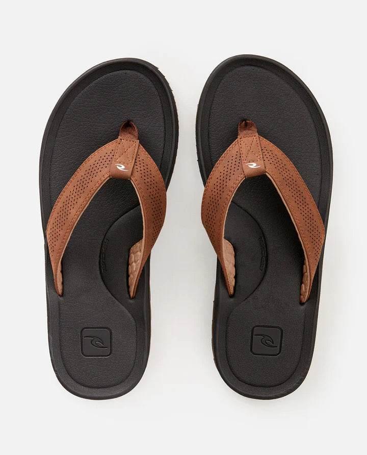 Ripcurl Mens Chiba Sandal Brown Black