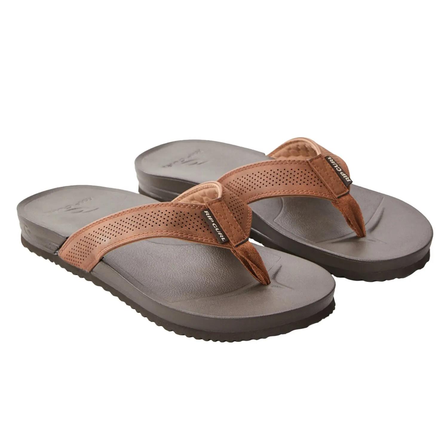 Ripcurl Mens Soft Sand Open Toe Sandal Brown