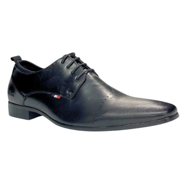Pierre Cardin Mens Tiago Formal Lace Up Shoe Black