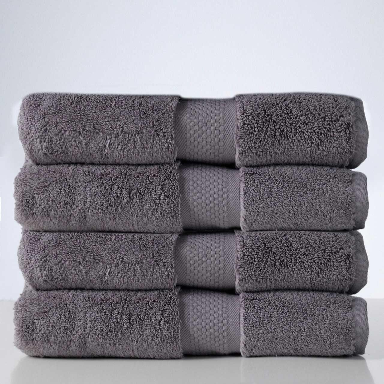 Aria Premium Collection Face Towel Grey