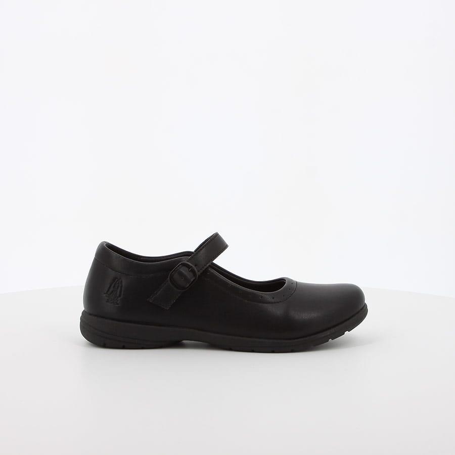 Hush Puppies Girls Scala Mary Jane Buckle School Shoe Black