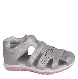 Hush Puppies Girls Infants Lisa Fisherman Sandal Silver Multi