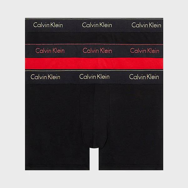 Calvin Klein Mens Cku Trunks 3 Pack Multi