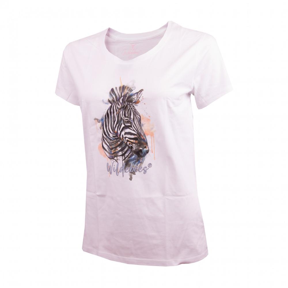 Wildebees Womens Serenity Short Sleeve Tee White
