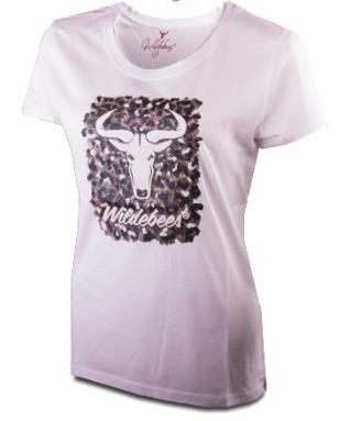 Wildebees Womens Into The Wild Short Sleeve Tee Wild Dove