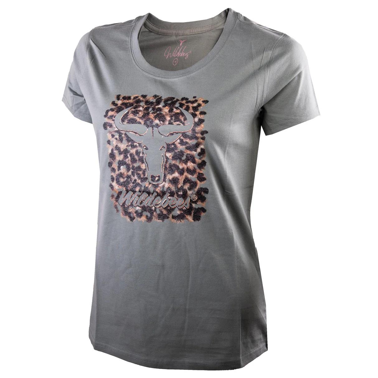Wildebees Womens Into The Wild Short Sleeve Tee Pistachio