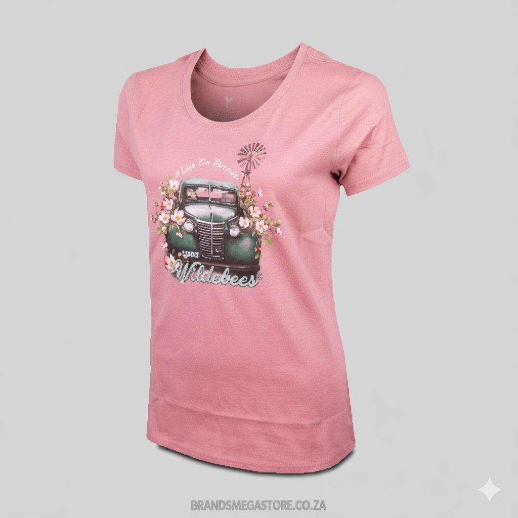 Wildebees Farmers Market Tee Cameo